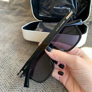 Brand New Black Marc Jacobs Sunglasses in Case